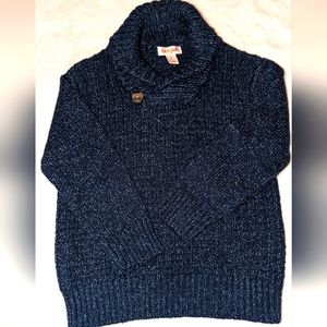 Navy Toddler Knit Sweater